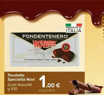 Carrefour Market Novi Tavolette Specialita offerta