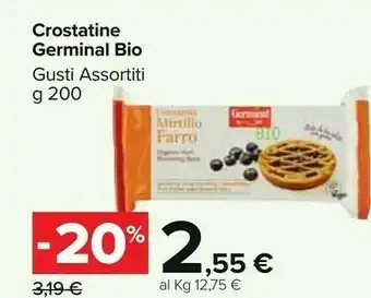 Germinal - Crostatina Frutti Rossi Bio