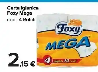 Carrefour Market Foxy Carta Igienica offerta
