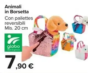 Globo Animali In Borsetta