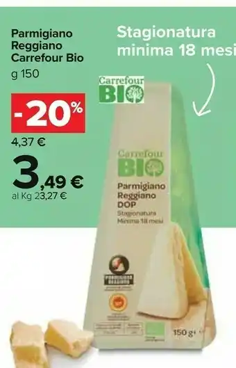 Carrefour Carrefour Parmigiano Reggiano 150 G offerta