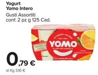 Carrefour Yomo Go Yogurt E Agrumi Di Sicilia 125 G(ml) offerta