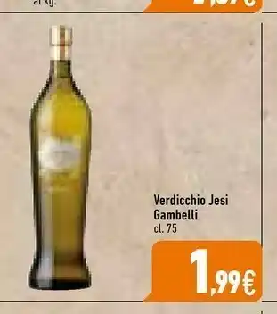 Verdicchio Jesi Gambelli Cl 75