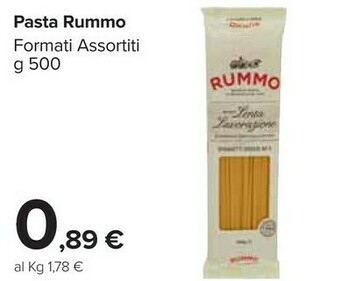 Carrefour Rummo - Pasta Mista N. 74 500 G(ml) offerta