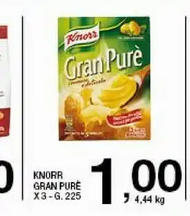 Sigma Knorr Knorr - Gran Purè 225 g(ml) offerta