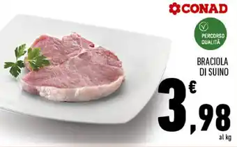 Conad City Braciola di Suino offerta