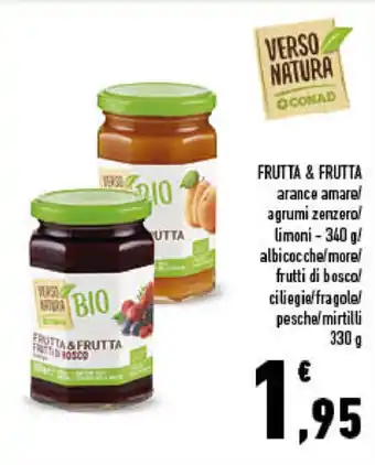 Conad City Frutta & Frutta 330g/340g offerta