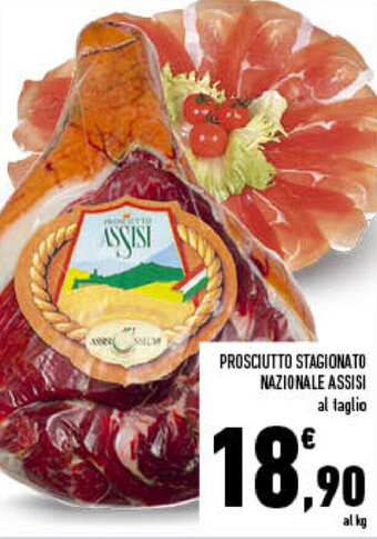 Conad City Assisi Prosciutto Stagionato Nazionale offerta