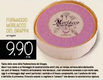 Morlacco del Grappa Formaggio