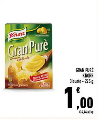 Conad City Gran Purè 3 buste 225g offerta