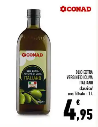 Conad City Conad Olio Extra Vergine di Oliva 1l offerta