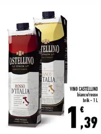 Conad City Vino Castellino 1l offerta
