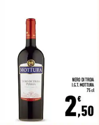 Conad City Mottura Nero di Troia I.G.T. 75cl offerta