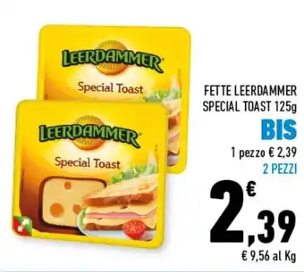 Conad Superstore Leerdammer Fette Special Toast 125g offerta