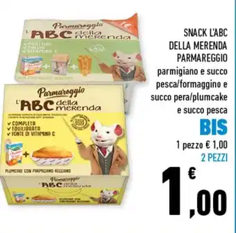 Conad Superstore Parmareggio Snack L'ABC Della Merenda offerta