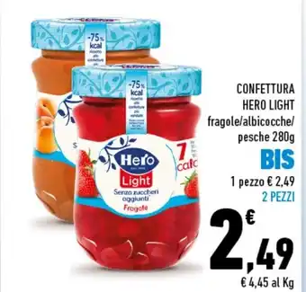 Conad Superstore Hero Light Confettura 280g offerta