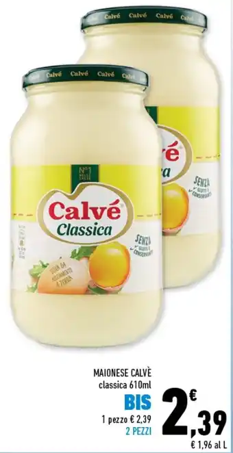 Conad Superstore Calvé Maionese 610ml offerta