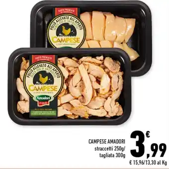 Conad Superstore Amadori Campese 250g/300g offerta