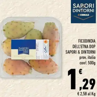 Conad Superstore Sapori & Dintorni Ficodindia Dell'Etna Dop 500g offerta