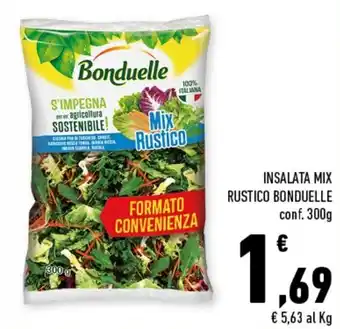 Conad Superstore Bonduelle Insalata Mix Rustico 300g offerta