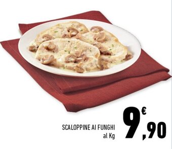 Conad Superstore Scaloppine Ai Funghi offerta