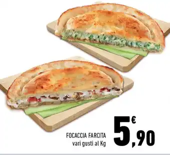 Conad Superstore Focaccia Farcita offerta
