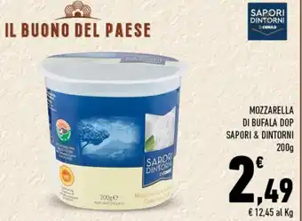 Conad Superstore Sapori & Dintorni Mozzarella di Bufala DOP 200g offerta