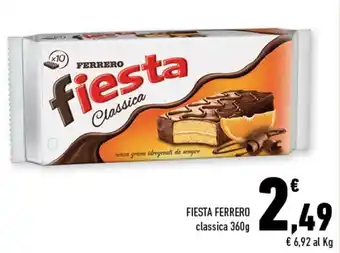 Conad Superstore Ferrero Fiesta 360g offerta