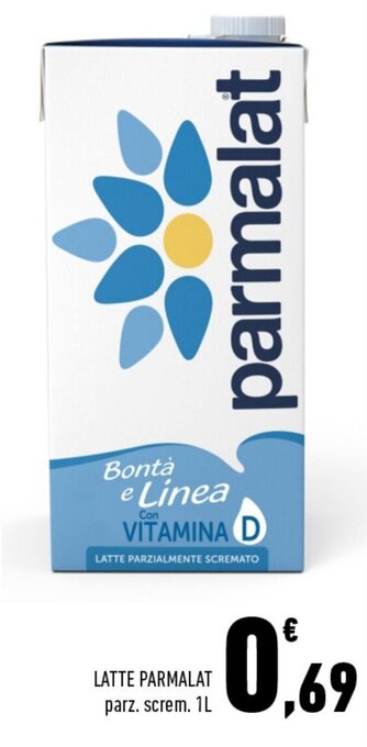 Conad Superstore Parmalat Latte 1l offerta