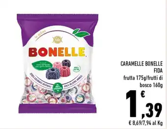 Conad Superstore Fida Caramelle Bonelle 175g/160g offerta