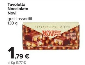 Carrefour Novi Nocciolato 130 G(ml) offerta