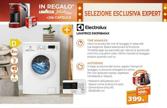 Expert Electrolux Lavatrice EW2F68404X offerta