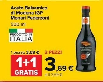 Monari Federzoni - Aceto Balsamico Di Modena IGP 500 G(ml)
