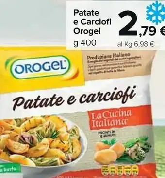 Carrefour Market Orogel Patate E Carciofi La Cucina Italiana offerta