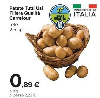 Carrefour Market Carrefour Patate Tutti Usi Filiera Qualità offerta