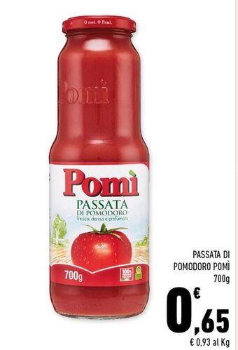 Conad Superstore Pomì Passata di Pomodoro 700 g offerta
