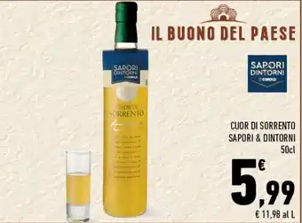 Conad Superstore Sapori & Dintorni Cuor Di Sorrento 50cl offerta