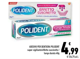 Conad Superstore Polident Adesivo Per Dentiera 40g offerta