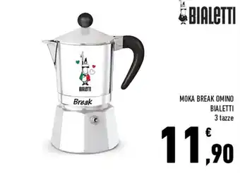 Bialetti Moka Break Omino 3 tazze