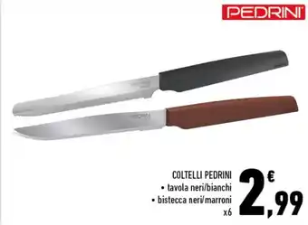 Conad Superstore Pedrini Coltelli offerta