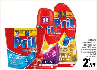 Conad Superstore Pril Detersivo Lavastoviglie offerta