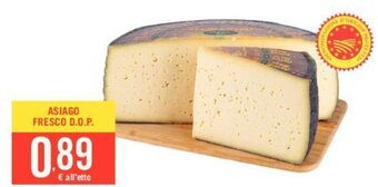 Tigros Asiago Fresco D.O.P. offerta
