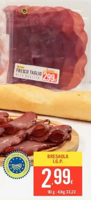 Tigros Bresaola I.G.P. offerta