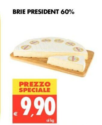 Tigros Brie President 60% offerta