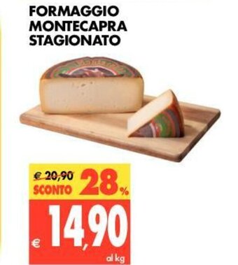 Tigros Formaggio Montecapra Stagionato offerta