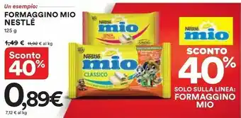 Coop Nestlè Formaggino Mio 125 G(ml) offerta