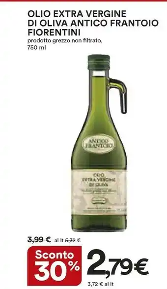 Coop Fiorentini Olio Extra Vergine Di Oliva 750 G(ml) offerta