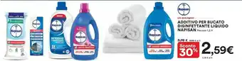 Coop Napisan Additivo Per Bucato Disinfettante Liquido 1200ml offerta