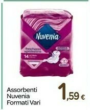 Carrefour Nuvenia Assorbenti offerta