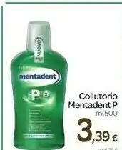 Carrefour Mentadent P Collutorio offerta